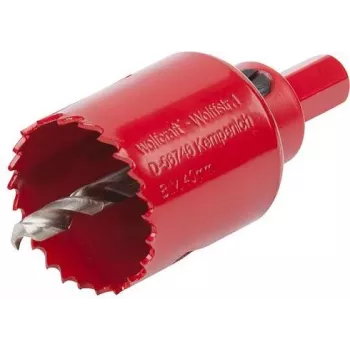 Wolfcraft 5469000 bimetalinis kiaurymtų pjovimo diskinis grąžtas 40 mm