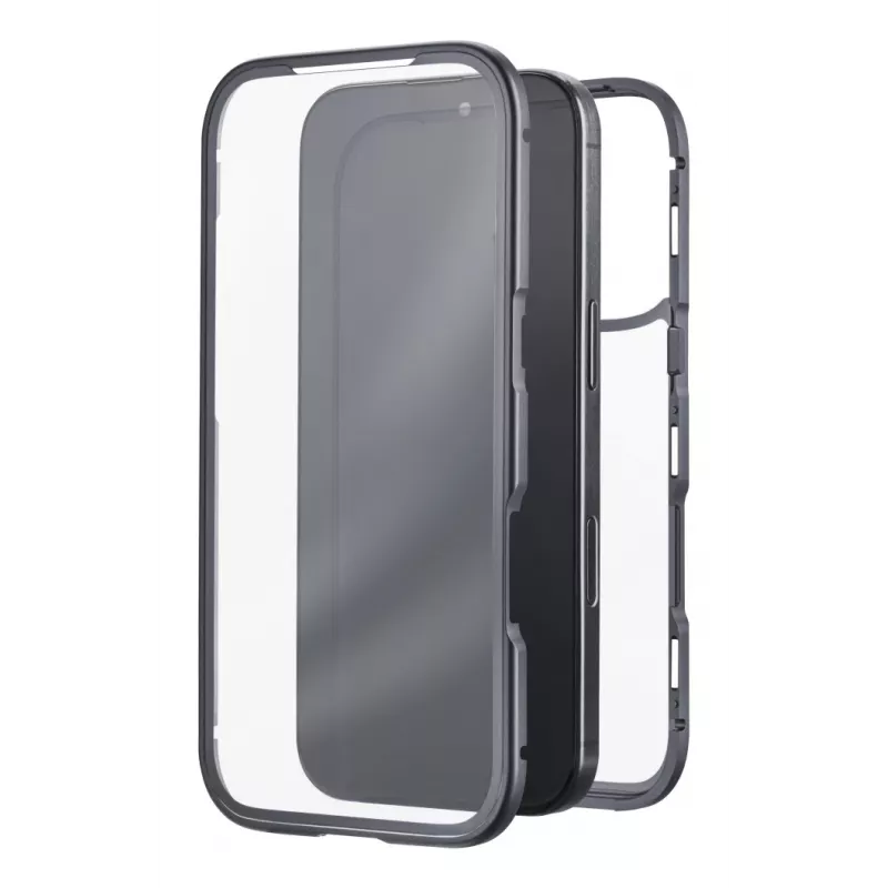 Black Rock Cover 360° stiklas, skirtas Apple iPhone 17 Pro, juodas (00080397)