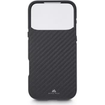 Black Rock Cover 360° stiklas, skirtas Apple iPhone 17 Pro Max, Real Carbon, 00080472