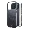 Black Rock Cover 360° stiklas, skirtas Apple iPhone 17 Pro Max, Real Carbon, 00080472