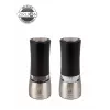 Peugeot Saveurs Daman Z elektrinis druskos ir pipirų malūnėlių rinkinys uSelect 16 cm, juodas