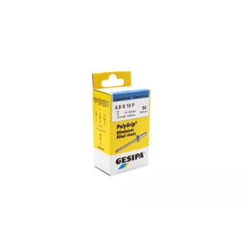 GESIPA PolyGrip® aklinos kniedės 4,8 x 10 mm, nerūdijantis plienas A2, 50 vnt. 1464829