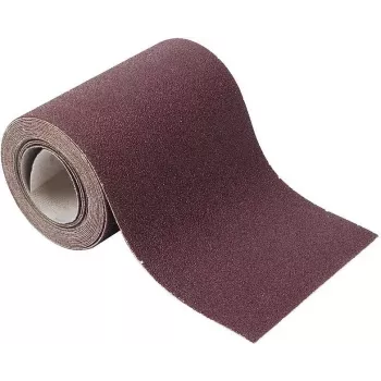 Wolfcraft 1739000 šlifavimo popieriaus ritinys su Velcro tvirtinimu, 60 grūdėtumo, 115 mm x 4 m