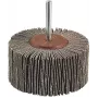 Wolfcraft 2037000 skiautinis šlifavimo diskas 20 mm skersmens, 6 mm kotu, P80 grūdėtumo, 25 000 RPM