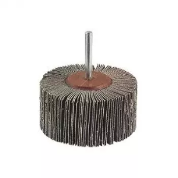 Wolfcraft 2037000 skiautinis šlifavimo diskas 20 mm skersmens, 6 mm kotu, P80 grūdėtumo, 25 000 RPM