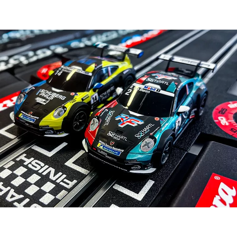 Carrera GO!!! Porsche 911 GT3 Cup (992) Huber Racing No.2 1:43 lėkštinis automobilis 20064244