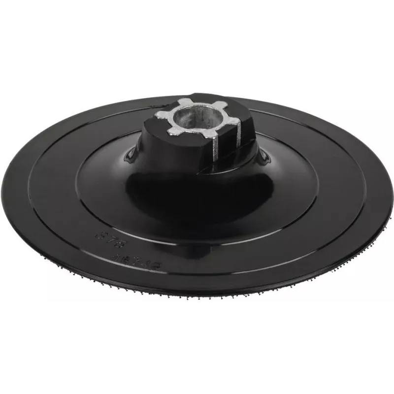 wolfcraft 125 mm šlifavimo pagalvėlė su grąžto adapteriu ir K80 lapeliu (2285000)