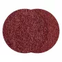 Wolfcraft 4756000 pluoštinių šlifavimo diskų rinkinys, 178 mm, grūdėtumas 40 ir 80, 2 vnt.