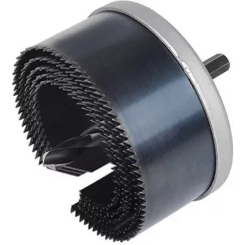 Wolfcraft 8918000 skylių pjūklų rinkinys, 5 dalių, 68/78/83/98 mm, medienai/gipso kartonui/plastikui, šešiabriaunis kotas