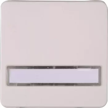 Kopp HK02 rokerio dangtelis su lęšiu, rakto simboliu, arktinės baltos spalvos 330513005