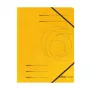 HERLITZ Eckspannermappe A4 kartono aplankas su kampinėmis guminėmis juostomis, pilkas, 5 vnt. 11387164-000