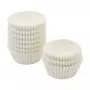 FACKELMANN 21615 Muffinų ir keksiukų formelės, neriebalinis kepimo popierius, baltos, 5,0 cm skersmens, 250 vnt.