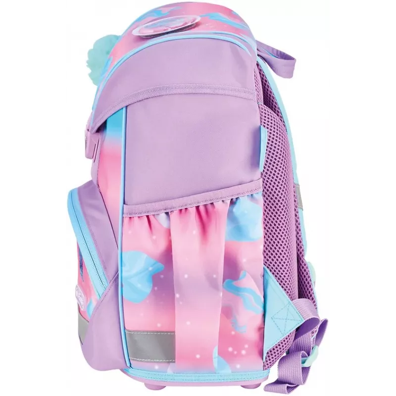 Herlitz Ultralight mokyklinė kuprinė su komplektu Seahorse Ocean Lights 6-9 metų