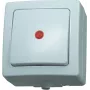 HEINRICH KOPP Paris dviejų krypčių svirtinis jungiklis, įleidžiamas, 250 V AC, 10 A, poliarinė balta 566302004
