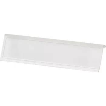 HEINRICH KOPP 491510008 žymėjimo laukas dangtelio rėmams, poliarinė balta, 1 modulio, 50 x 10 mm žymėjimo plotas, įsmaunami