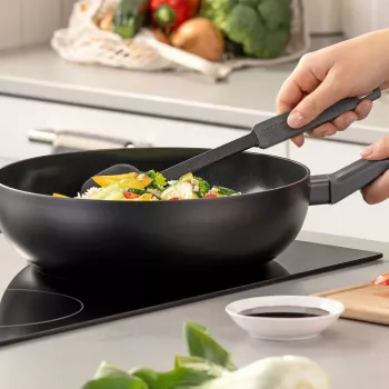 Fackelmann Wok Pan Statement Black 28 cm 66084