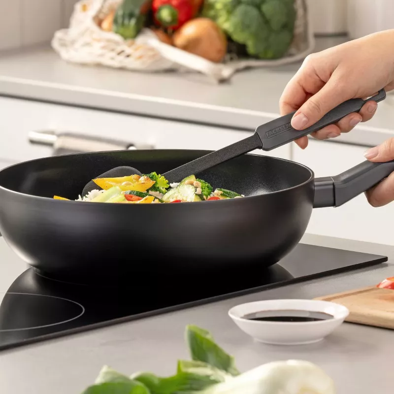 Fackelmann Wok Pan Statement Black 28 cm 66084