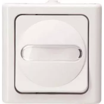 HEINRICH KOPP Universal Switch BLUE ELECTRIC arktis, paviršinis, drėgnoms patalpoms, 10A, 250V (560602007)
