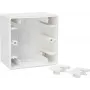 Kopp HK02 paviršinio montavimo korpusas 1 vietos Arktinė balta 375102008