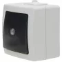 Kopp 566356003 šviesos jungiklis, termoplastikas, juodai pilkas