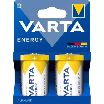 Varta Longlife Power šarminė baterija D LR20 1,5V, 2 vnt. blister pack