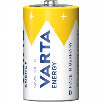 Varta Longlife Power šarminė baterija D LR20 1,5V, 2 vnt. blister pack