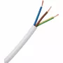 HEINRICH KOPP H03VV-F 3G0.75 mm² baltas lankstus PVC kabelis 25 m 151625006