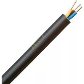 HEINRICH KOPP NYY-J 3G1,5 mm² požeminis kabelis, 25 m, juodas 153325009