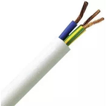 HEINRICH KOPP H05VV5-F 3G1,5mm² Alyvai atsparus PVC kabelis 25m juodas 153725001
