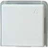 HEINRICH KOPP 623602081 Įleidžiamas dviejų krypčių jungiklio įdėklas, 10 A, 250 V AC, varžtiniai gnybtai, IP20, pilkas/baltas