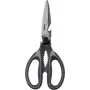 kwb 020721 Buitinės žirklės, nerūdijančio plieno ašmenys, 210 mm, juodos