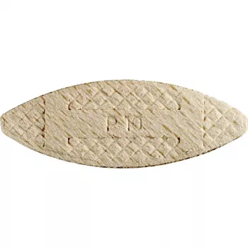 kwb mediniai kaiščiai 10 mm, 50 vienetų, buko, grioveliais, DIN 68150 029110