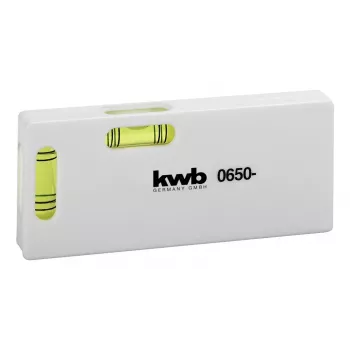 kwb 065010 Mini gulsčiukas 100 mm magnetinis aliuminis