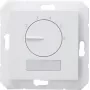 HEINRICH KOPP HK07 Basic elektroninis patalpų termostatas, 230V, 50Hz, 0°C–40°C, IP20, grynai balta 296529003