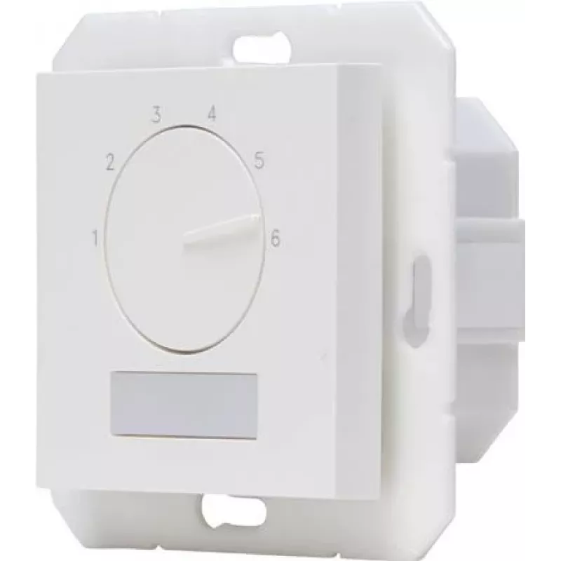 HEINRICH KOPP HK07 Basic elektroninis patalpų termostatas, 230V, 50Hz, 0°C–40°C, IP20, grynai balta 296529003