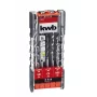 KWB 109155 HSS sukimosi grąžtų rinkinys, 9 dalių, 1,5-6,0 mm, DIN 338, šlifuoti, metalui, plastikui, medienai