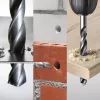 KWB 109155 HSS sukimosi grąžtų rinkinys, 9 dalių, 1,5-6,0 mm, DIN 338, šlifuoti, metalui, plastikui, medienai