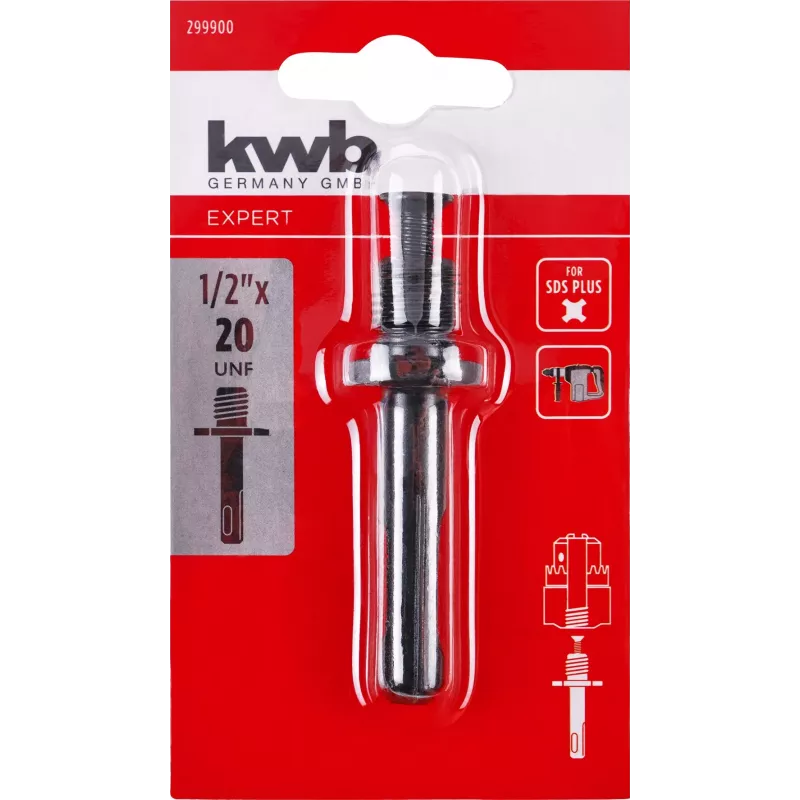 kwb SDS-plus griebtuvo adapteris 299900