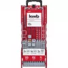 kwb 109180 pjūklelio ašmenų rinkinys, 10 dalių, T formos kotas, medienai/metalui/plastikui