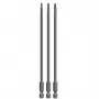 kwb 123343 Torx atsuktuvų antgaliai T20, 25 mm, 3 vienetai
