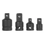 KWB 371600 lizdų adapteris 1/4 inch šešiabriaunis į 1/2 inch kvadratinį, chromo vanadžio plienas