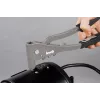 kwb 407200 aklinų kniedžių replės su 4 antgaliais (2,4–4,8 mm), rankinis kniedytuvas aliuminio ir plieno kniedėms
