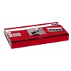 kwb 407190 aklinų kniedžių replių rinkinys su 100 aliuminio kniedžių ir 4 antgaliais