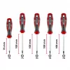Einhell Universal Torx atsuktuvų rinkinys T10-T30, 5 vienetai, magnetiniai antgaliai, chromo vanadžio plienas, ergonomiškos dvikomponentės rankenos, dirbtuvėms ir namų meistrams 370537