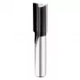 KWB 705020 Įdubimo frezos antgalis su volframo karbido pjovimo briaunomis, 8 mm kotas, 20 mm skersmuo, 6 mm spindulys