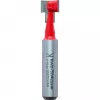 KWB 705020 Įdubimo frezos antgalis su volframo karbido pjovimo briaunomis, 8 mm kotas, 20 mm skersmuo, 6 mm spindulys