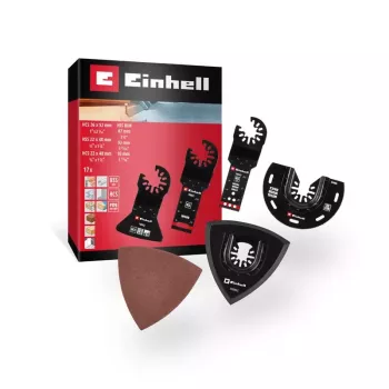 Einhell 708117 17 dalių bimetalinis universaliųjų įrankių priedų rinkinys