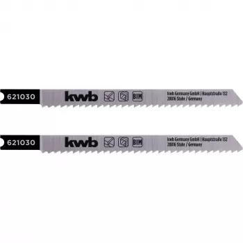 kwb 621030 dėlionės pjūkleliai medienai, smailėjantys, bi-metalo, 2 vnt.
