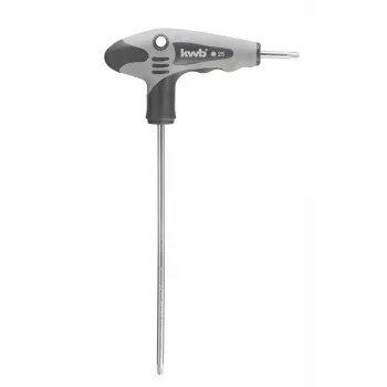 KWB TORX T25 atsuktuvas su dviejų komponentų rankena, 100 mm geležtė, chromo vanadžio plienas 689725