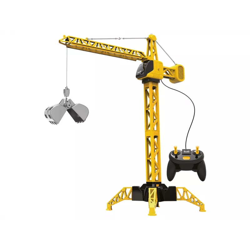 Revell Advent Calendar Mega Crane 3D dėlionė, 108 dalys, Snap-Fit, 24 durelės, nuo 10 metų